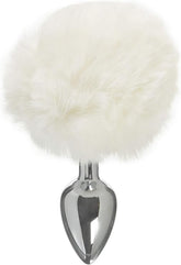 Tailz Seme Flexible White Bunny Tail Anal Plug Butt Plugs